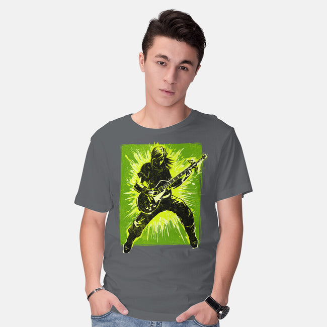 Legendary Guitar Hero-Mens-Basic-Tee-kharmazero