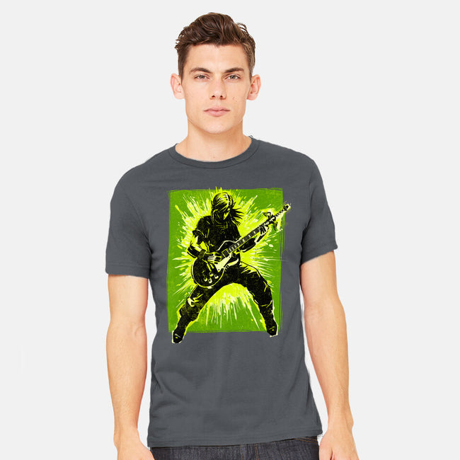 Legendary Guitar Hero-Mens-Heavyweight-Tee-kharmazero