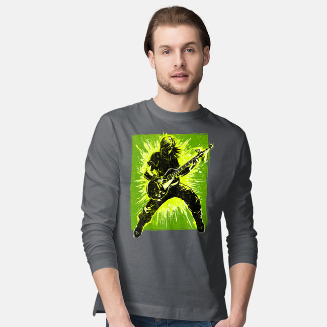 Legendary Guitar Hero-Mens-Long Sleeved-Tee-kharmazero