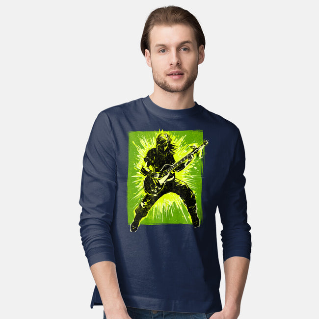 Legendary Guitar Hero-Mens-Long Sleeved-Tee-kharmazero