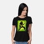 Legendary Guitar Hero-Womens-Basic-Tee-kharmazero