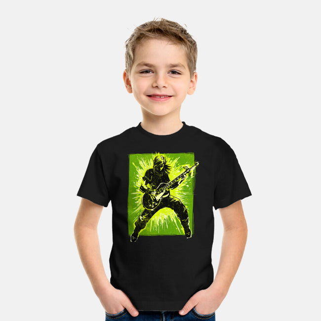 Legendary Guitar Hero-Youth-Basic-Tee-kharmazero