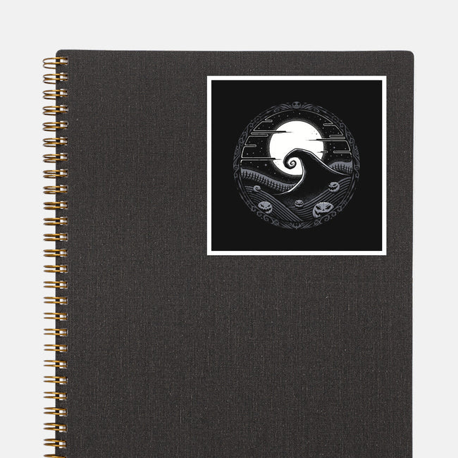 Halloween Moon-None-Glossy-Sticker-StudioM6