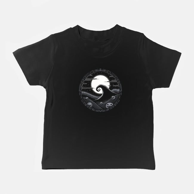 Halloween Moon-Baby-Basic-Tee-StudioM6