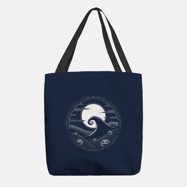 Halloween Moon-None-Basic Tote-Bag-StudioM6