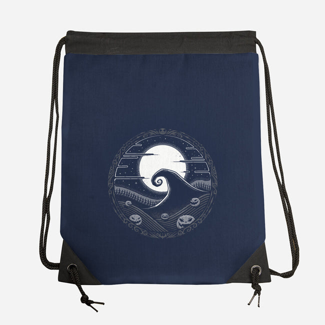 Halloween Moon-None-Drawstring-Bag-StudioM6