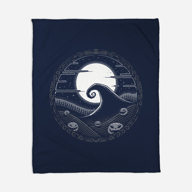 Halloween Moon-None-Fleece-Blanket-StudioM6