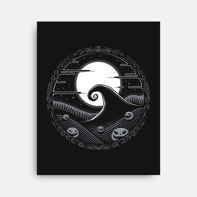 Halloween Moon-None-Stretched-Canvas-StudioM6