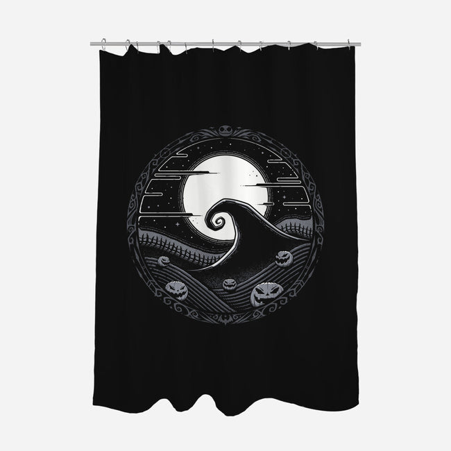 Halloween Moon-None-Polyester-Shower Curtain-StudioM6