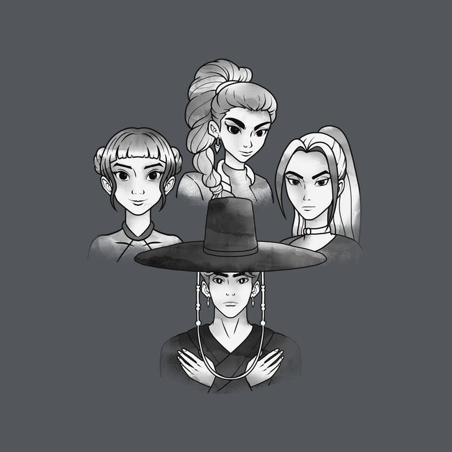 Demon And The Hunters-Mens-Heavyweight-Tee-dandingeroz
