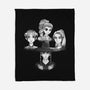 Demon And The Hunters-None-Fleece-Blanket-dandingeroz