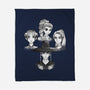 Demon And The Hunters-None-Fleece-Blanket-dandingeroz
