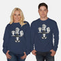 Demon And The Hunters-Unisex-Crew Neck-Sweatshirt-dandingeroz