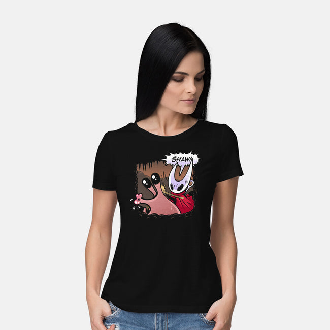 Nuu Slap-Womens-Basic-Tee-demonigote