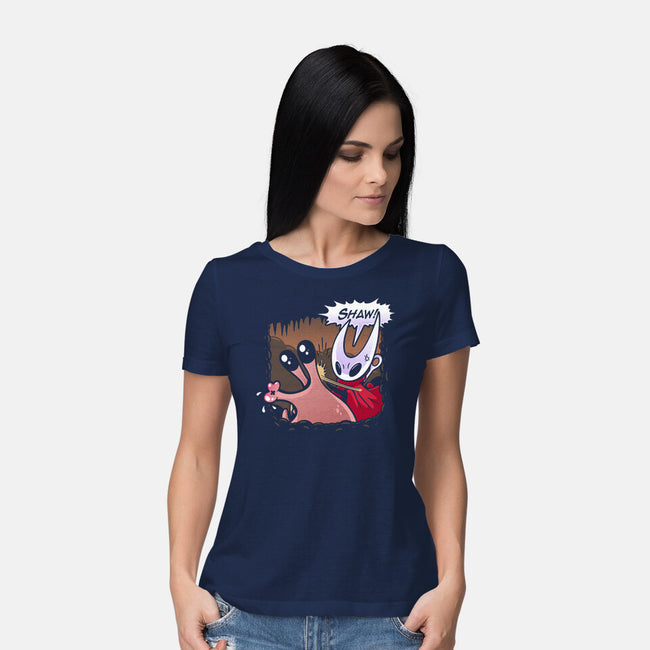 Nuu Slap-Womens-Basic-Tee-demonigote