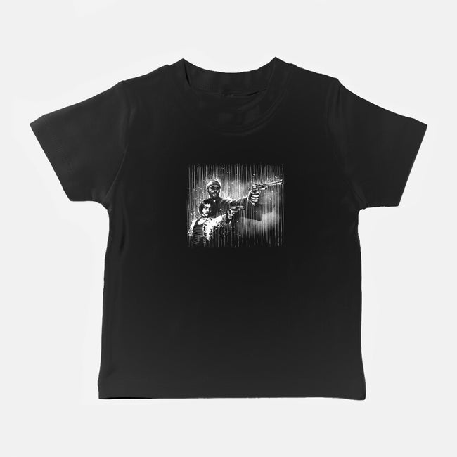 Professional Under The Rain-Baby-Basic-Tee-zascanauta