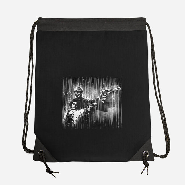 Professional Under The Rain-None-Drawstring-Bag-zascanauta