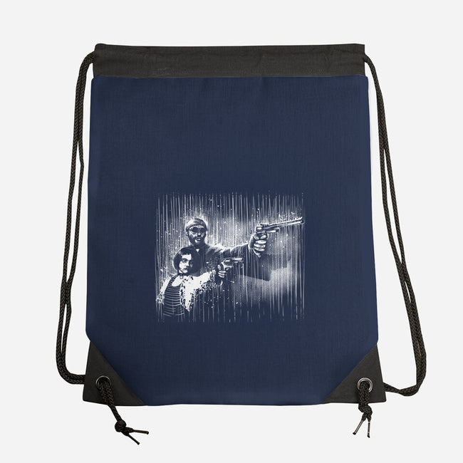 Professional Under The Rain-None-Drawstring-Bag-zascanauta