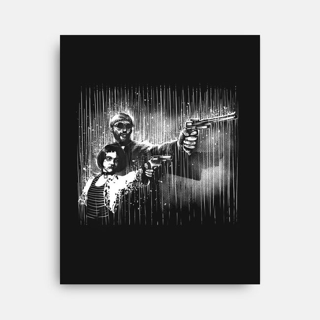 Professional Under The Rain-None-Stretched-Canvas-zascanauta