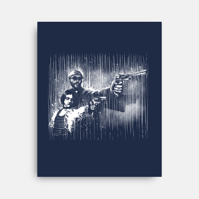 Professional Under The Rain-None-Stretched-Canvas-zascanauta