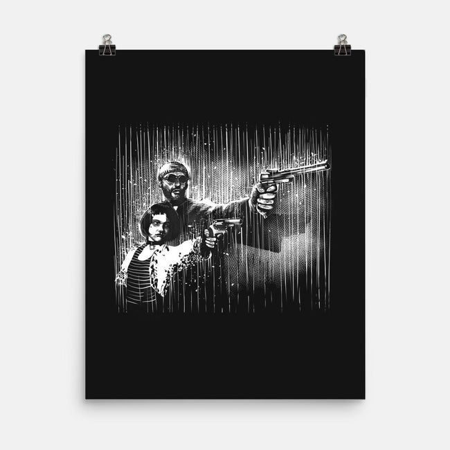Professional Under The Rain-None-Matte-Poster-zascanauta
