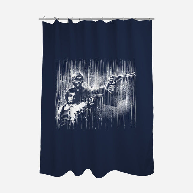 Professional Under The Rain-None-Polyester-Shower Curtain-zascanauta