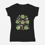 Don’t Mess With Me-Womens-V-Neck-Tee-koalastudio