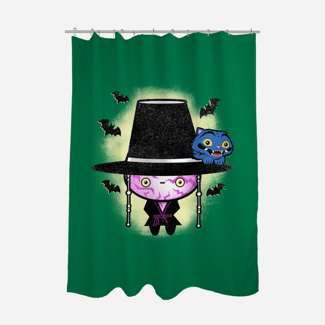 Leader Of The Saja Boys-None-Polyester-Shower Curtain-palmstreet