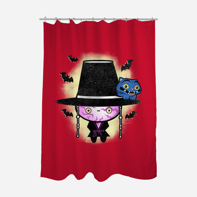 Leader Of The Saja Boys-None-Polyester-Shower Curtain-palmstreet