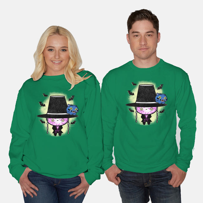 Leader Of The Saja Boys-Unisex-Crew Neck-Sweatshirt-palmstreet
