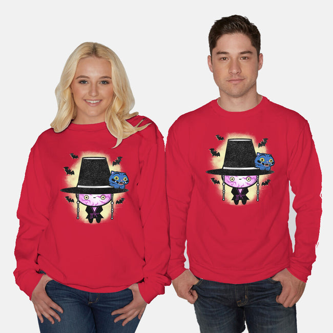 Leader Of The Saja Boys-Unisex-Crew Neck-Sweatshirt-palmstreet