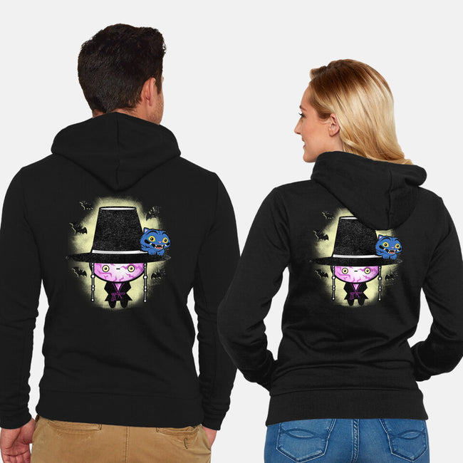 Leader Of The Saja Boys-Unisex-Zip-Up-Sweatshirt-palmstreet