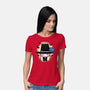 Leader Of The Saja Boys-Womens-Basic-Tee-palmstreet