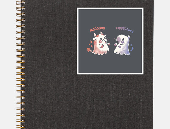 Spooky Capy And Cow