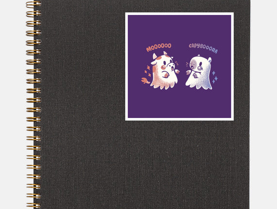 Spooky Capy And Cow