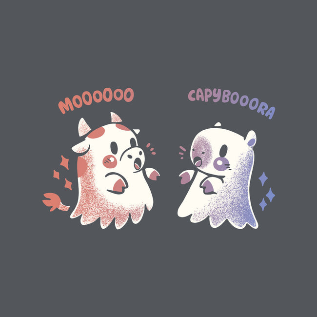 Spooky Capy And Cow-Unisex-Pullover-Sweatshirt-TechraNova