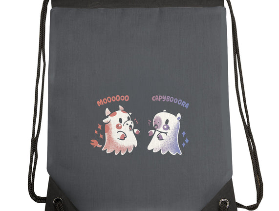 Spooky Capy And Cow