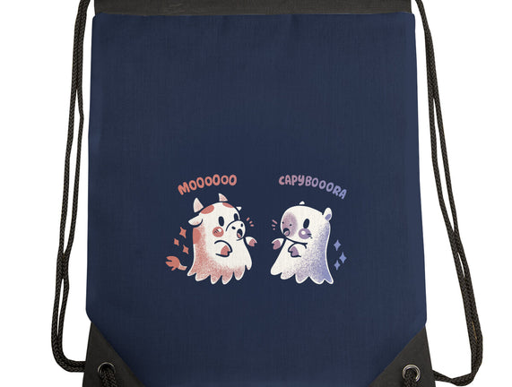 Spooky Capy And Cow