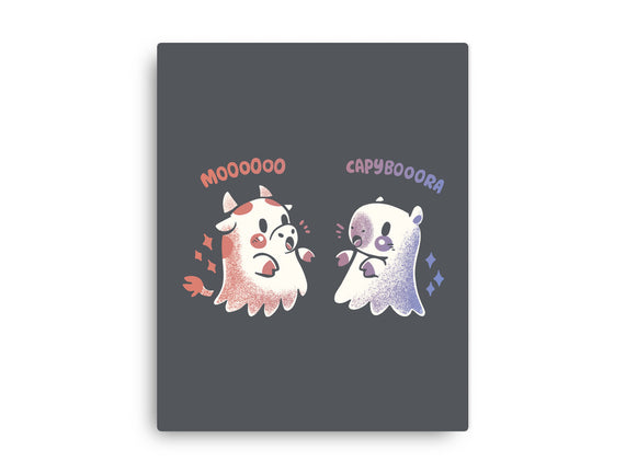 Spooky Capy And Cow
