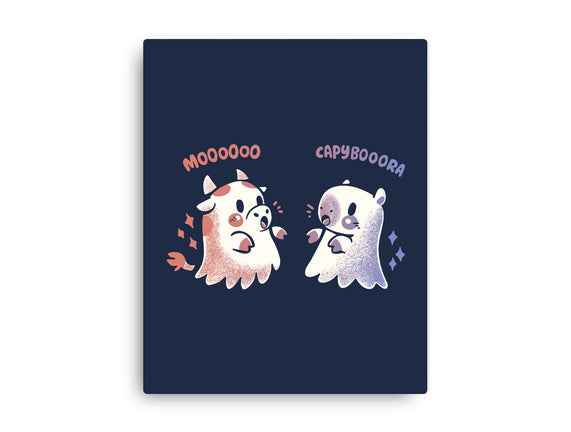 Spooky Capy And Cow