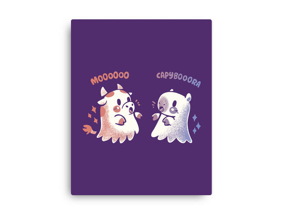 Spooky Capy And Cow