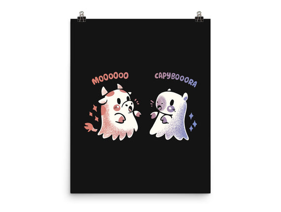 Spooky Capy And Cow