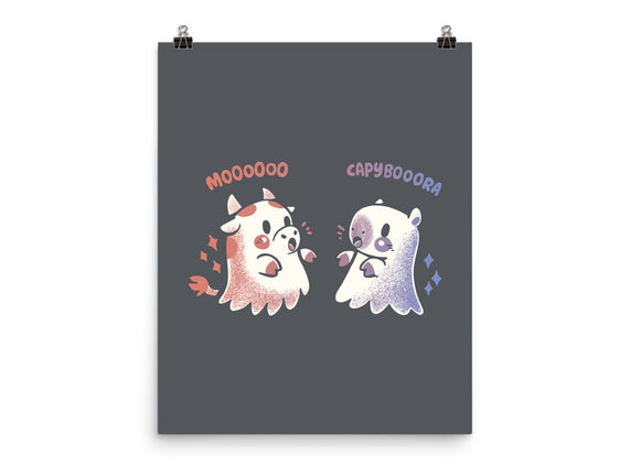 Spooky Capy And Cow