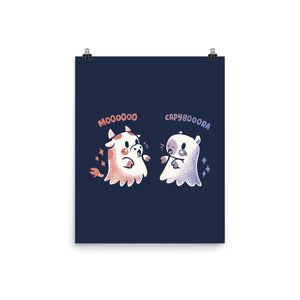 Spooky Capy And Cow