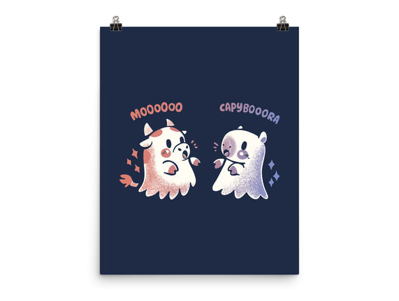 Spooky Capy And Cow