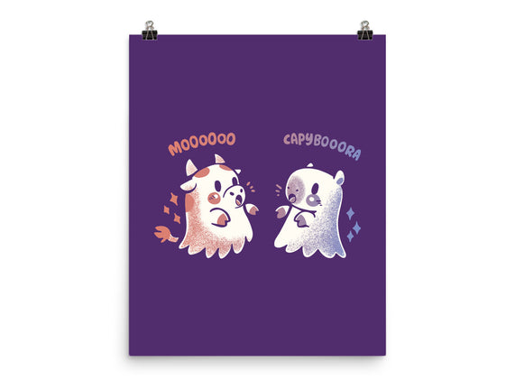 Spooky Capy And Cow