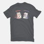 Spooky Capy And Cow-Womens-Fitted-Tee-TechraNova
