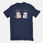 Spooky Capy And Cow-Womens-Fitted-Tee-TechraNova