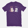 Spooky Capy And Cow-Womens-Basic-Tee-TechraNova