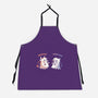 Spooky Capy And Cow-Unisex-Kitchen-Apron-TechraNova